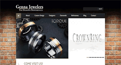 Desktop Screenshot of gennajewelers.com
